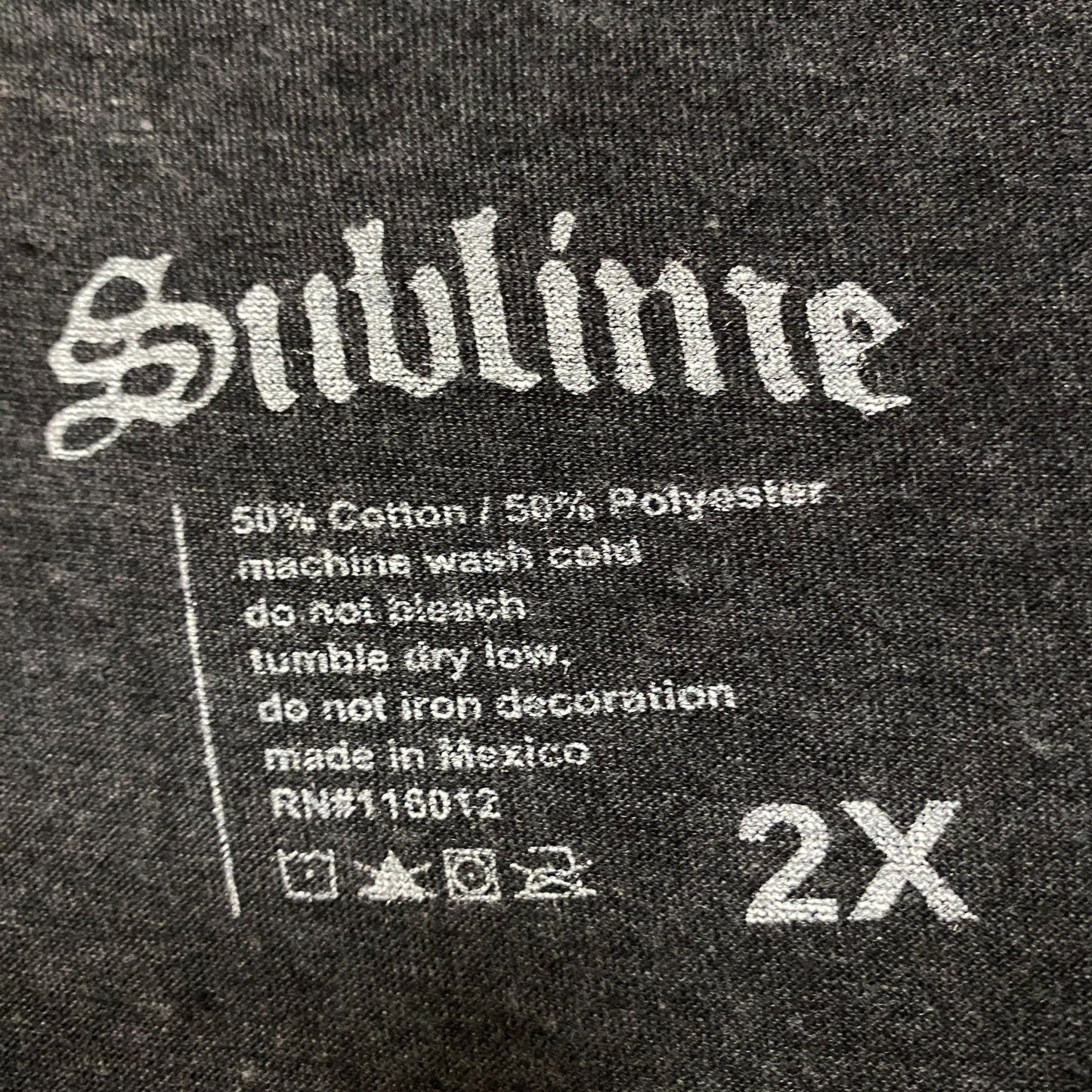 Sublime 40oz to Freedom Album Art Poster Ska Rock Tee 2X