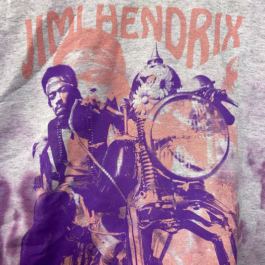 Jimi Hendrix Purple Haze Rock Legend Crewneck Sweater Medium