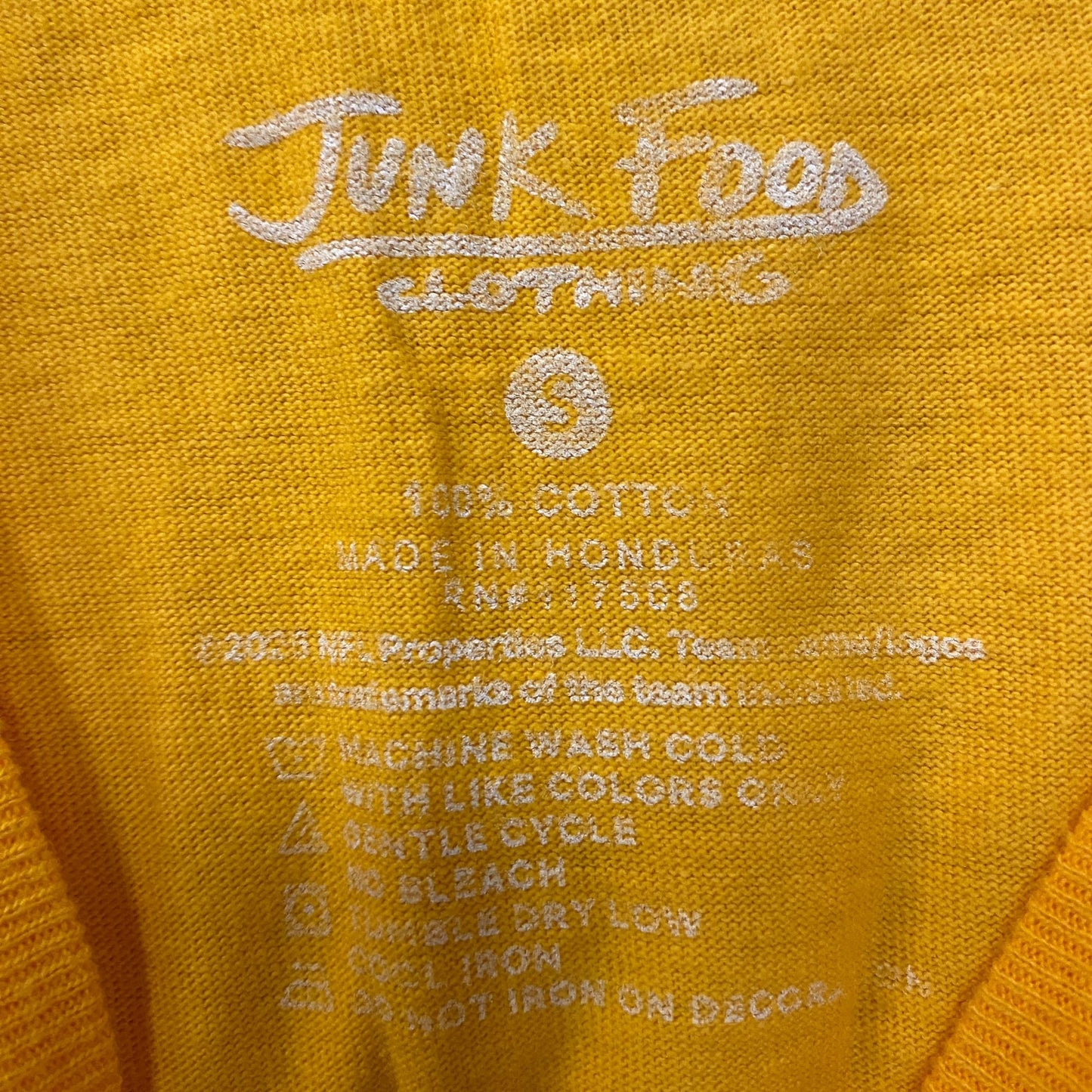 Junk Food Clothing NFL Green Bay Packers Checkdown Flea Market Tee Small