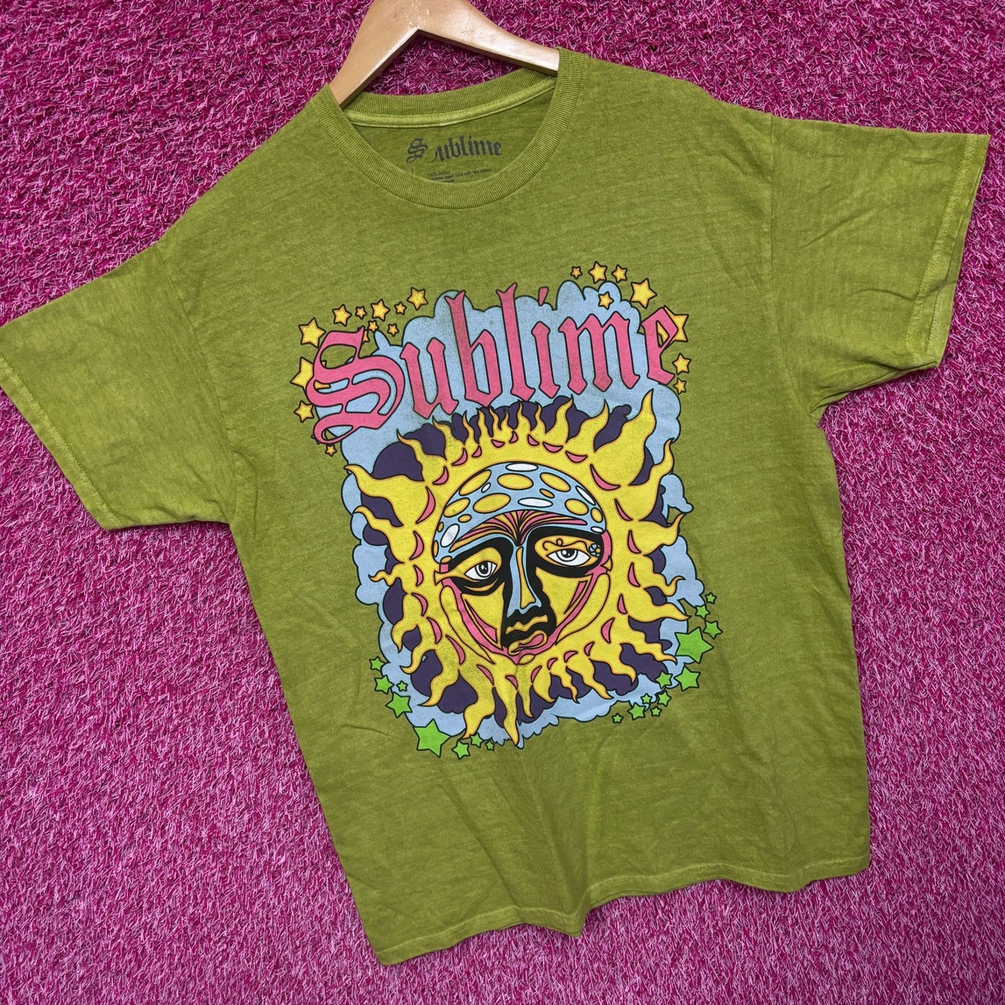 Sublime 40oz to Freedom Celestial Poster Ska Rock Tee M