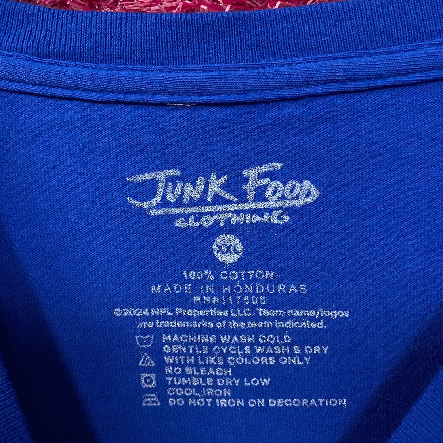 Junk Food NFL Los Angeles Rams Break Through T-Shirt 2XL