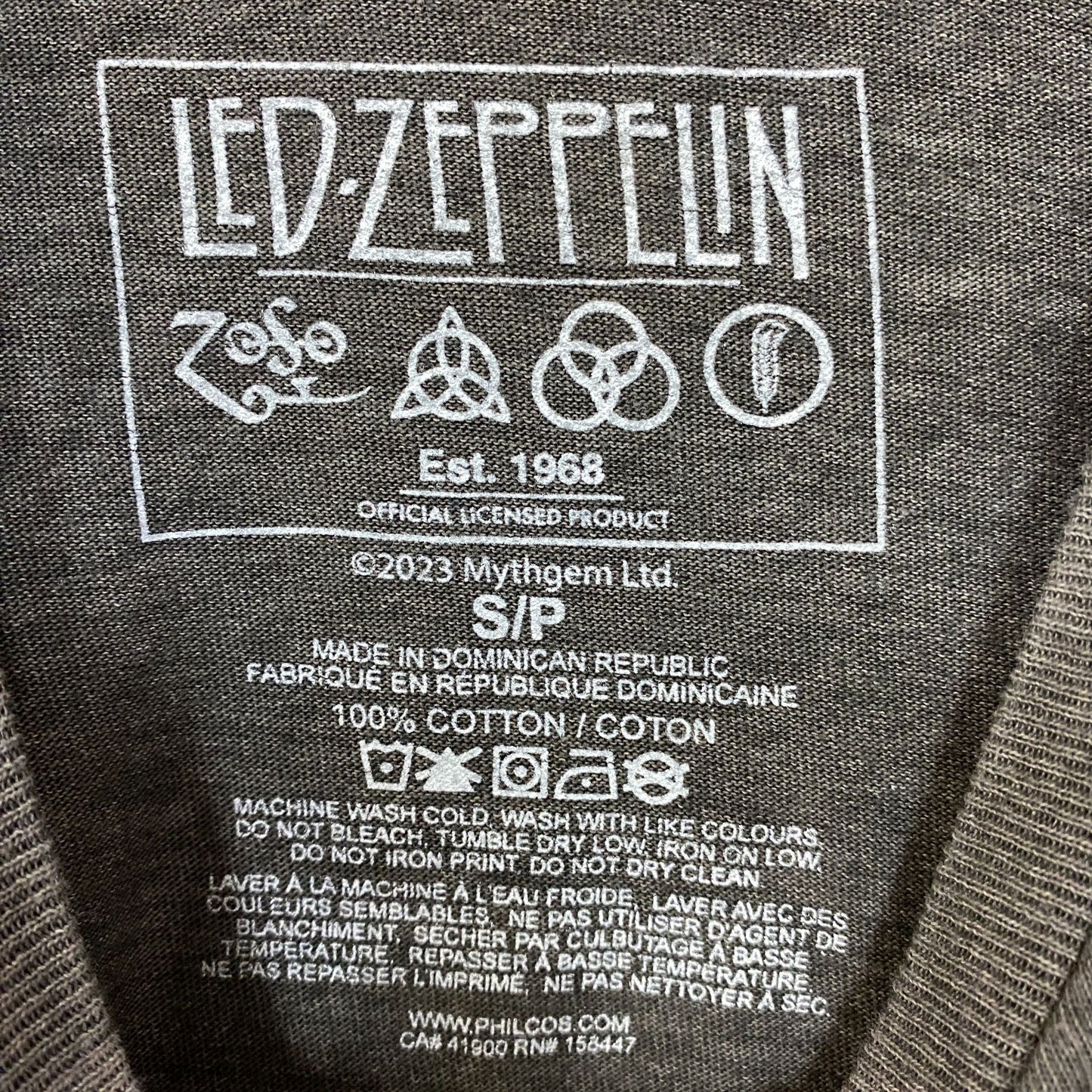 Led Zeppelin Fallen Angel Tshirt size Medium