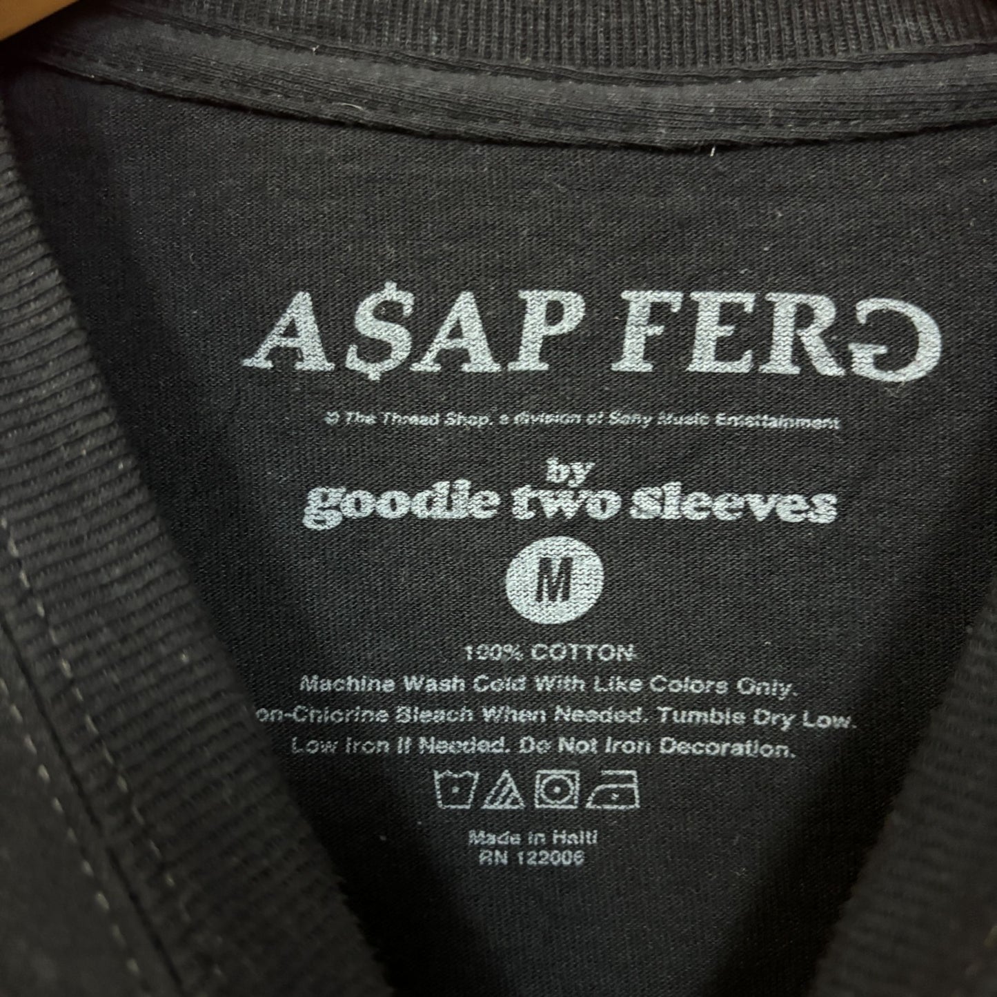 Asap Ferg Always Strive and Prosper Hip Hop Tshirt size Med