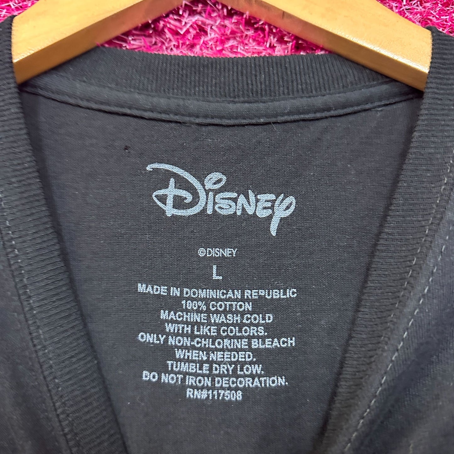 Stitch Electric Guitar Shredding Disney Animated Movie Tee L