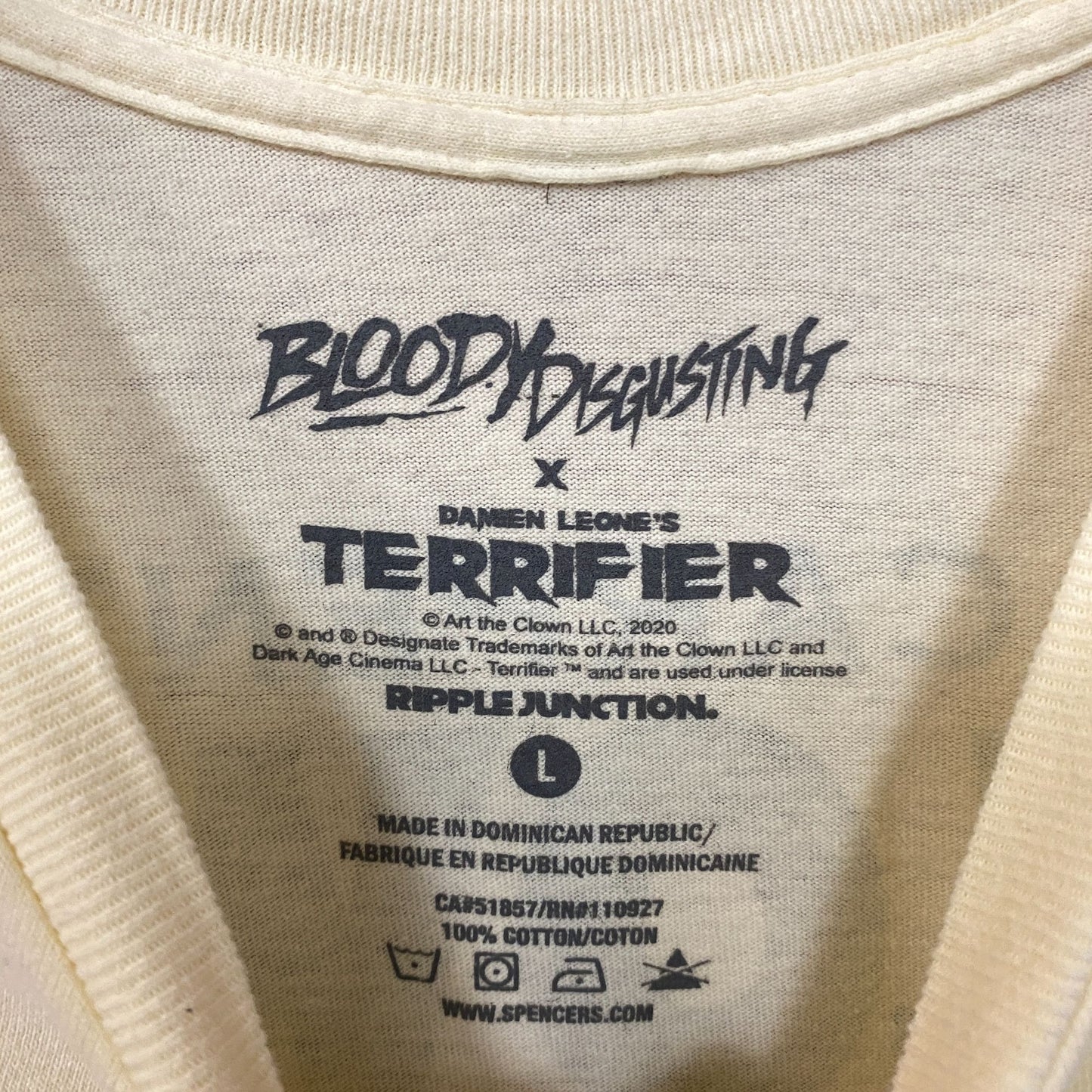 Bloody Disgusting x Michael Myers Double Sided Horror T-Shirt large