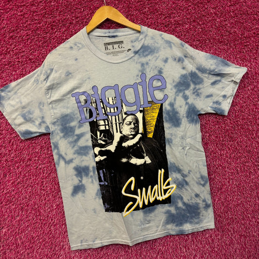 The Notorious B.I.G. Biggie Smalls Born Again Rap Tie Dye tshirt size M