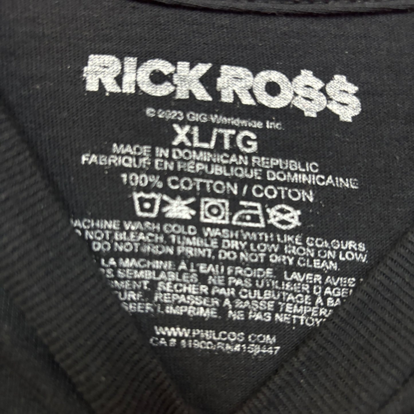 Rick Ross The Boss Maybach Music Group Hip Hop Tee XL