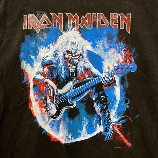 Iron Maiden Fear of the Dark Live Heavy Metal Band Tee large