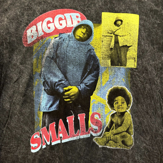Biggie Smalls Ready to Die Baby Gimme the Loot Rap Tee L