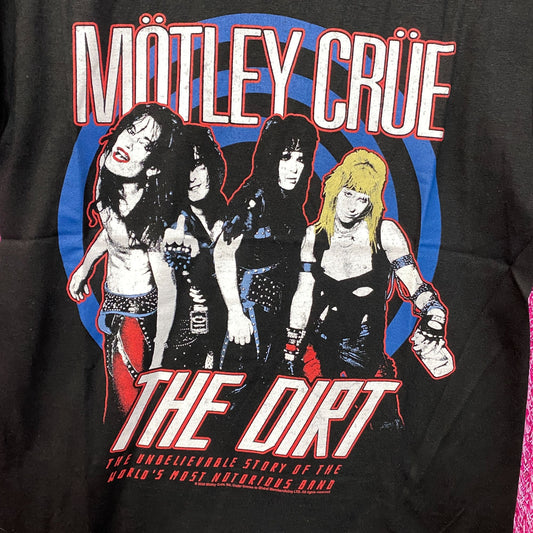 Motley Crue The Dirt Movie Promo Heavy Metal Tee S