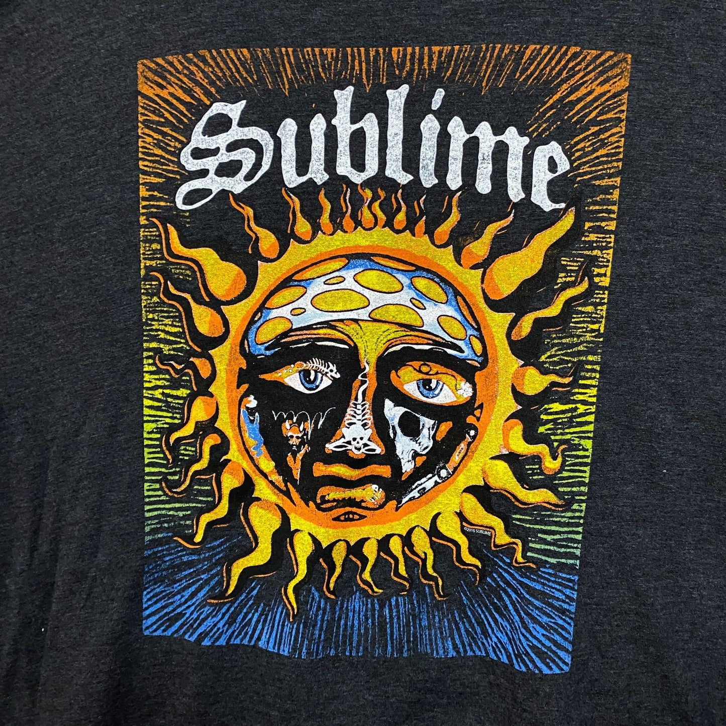 Sublime 40oz to Freedom Album Art Poster Ska Rock Tee 2X