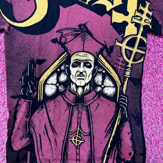 Ghost Cardinal Copia Prequelle Large Front Heavy Metal Tee S