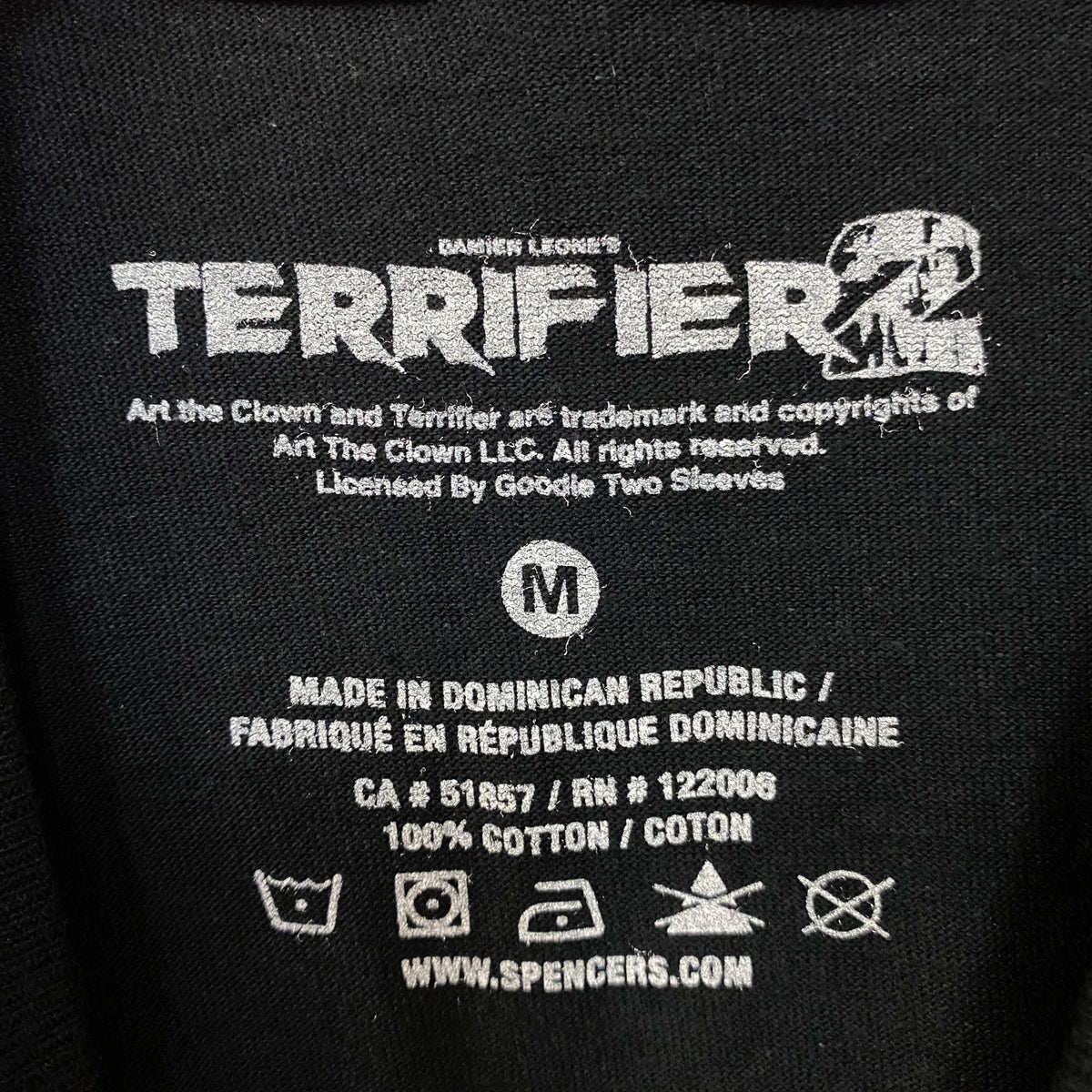 Terrifier 2 Sienna Horror Graphic T-Shirt Medium