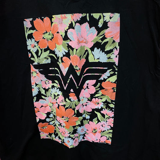 Wonder Woman Flower Tank Top Plus size 1