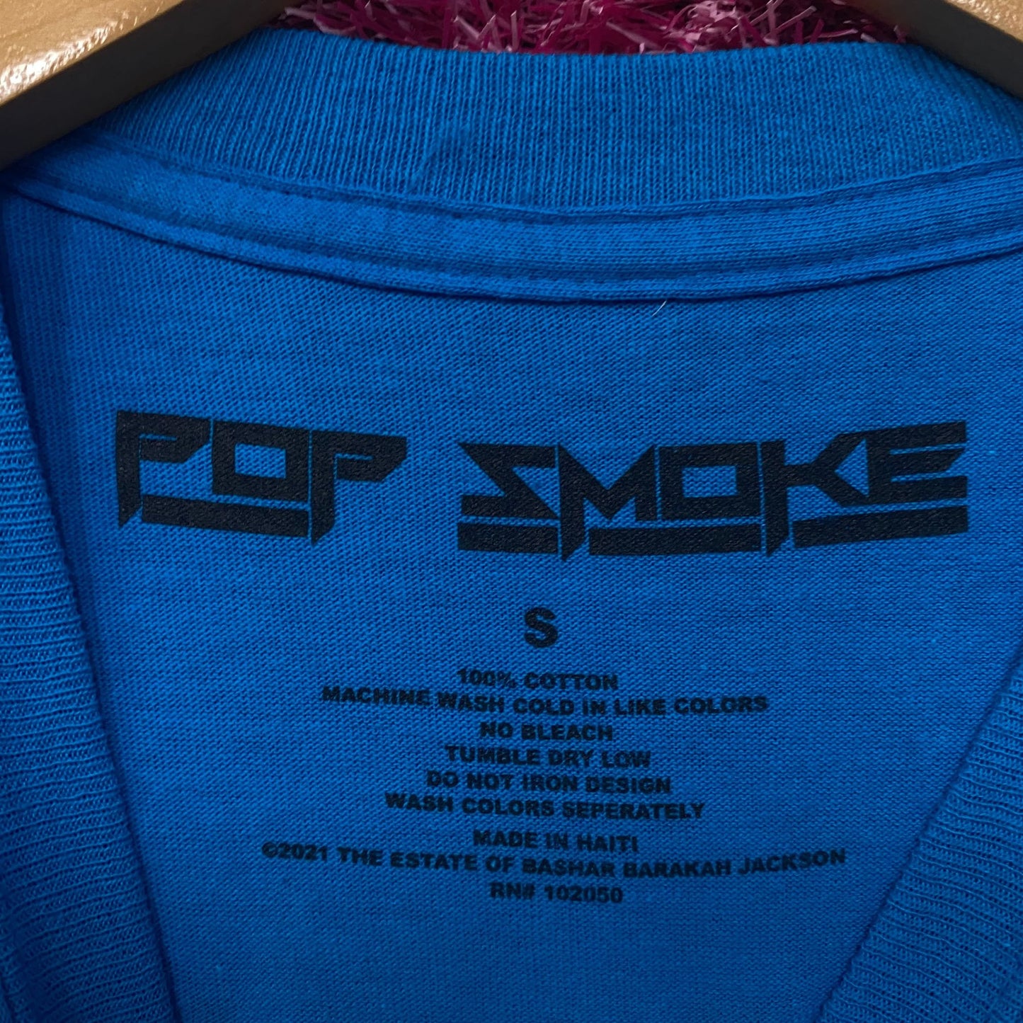 Pop Smoke King of New York Rap Thsirt size Small