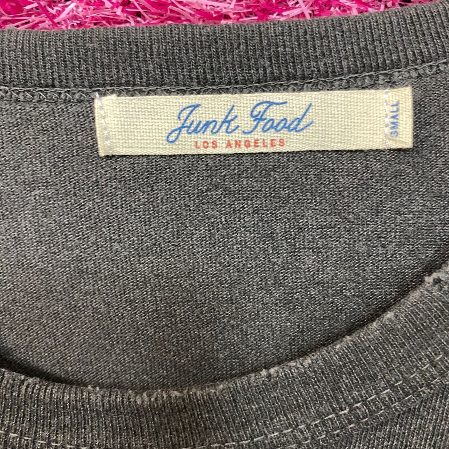 Donald Junk Food Art Womans Tshirt size Small