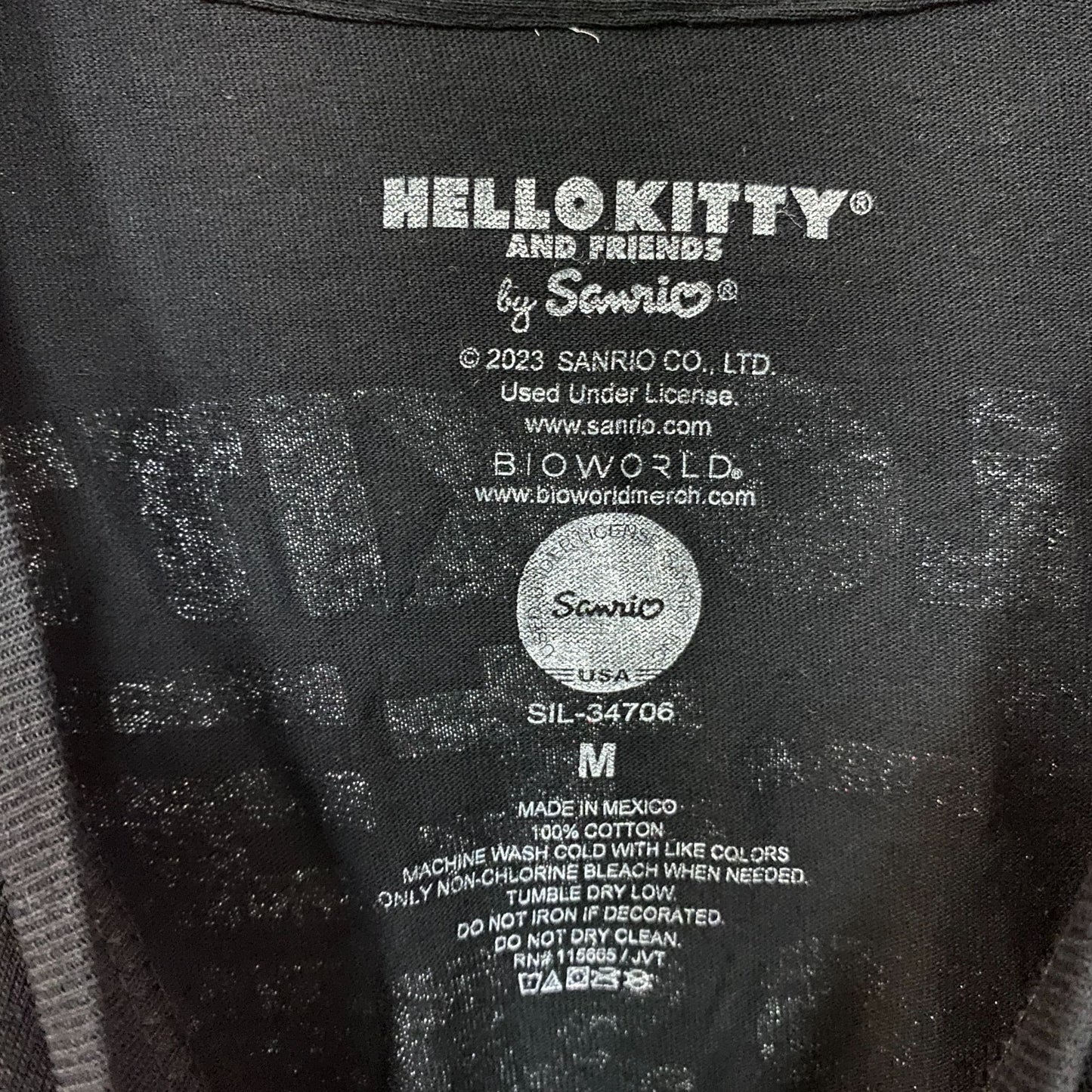 Sanrio Hello Kitty Tokyo Speed Kawaii Racing T-shirt Medium