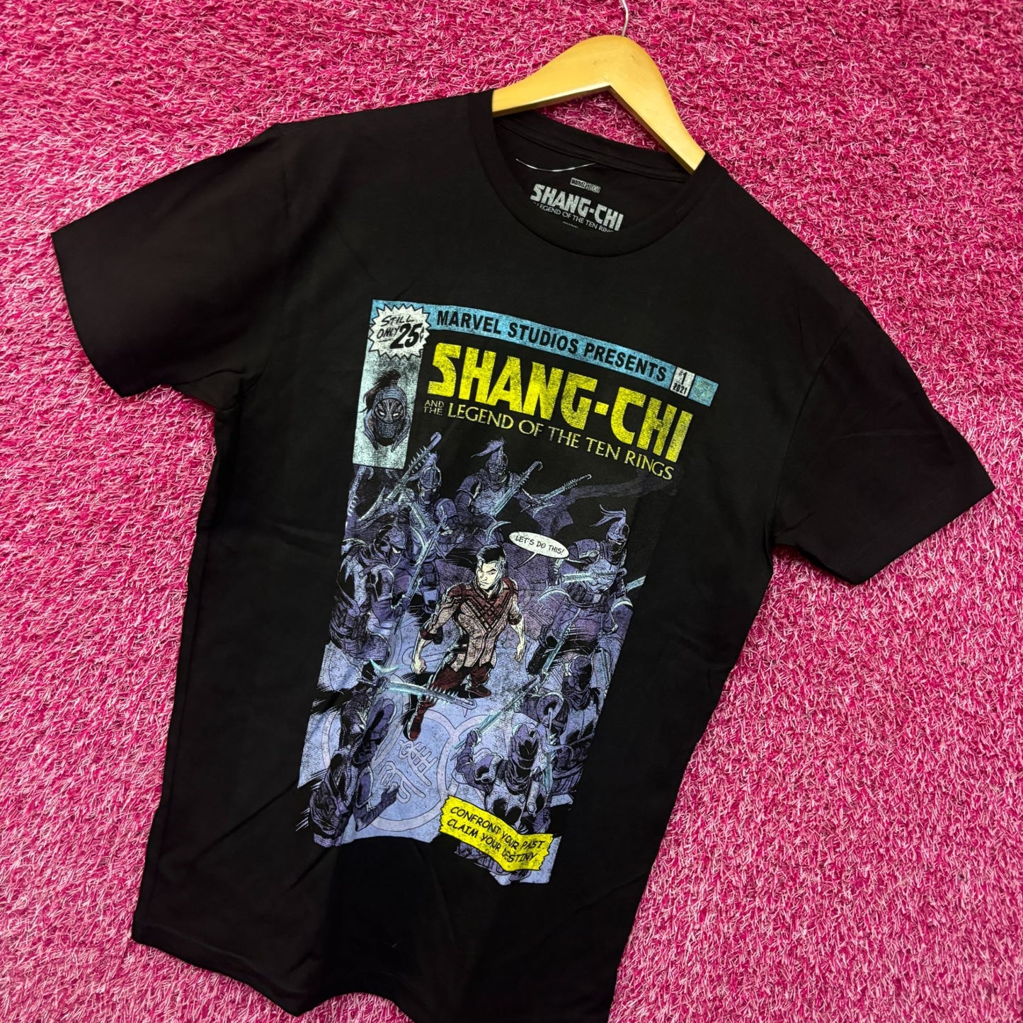 Shang chi and the ten ring comic book tee medium