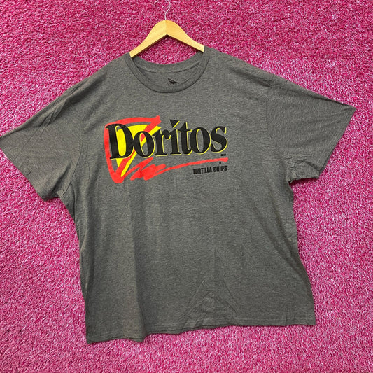 Doritos 90's Logo Tortilla Chips Graphic T-Shirt 4XL