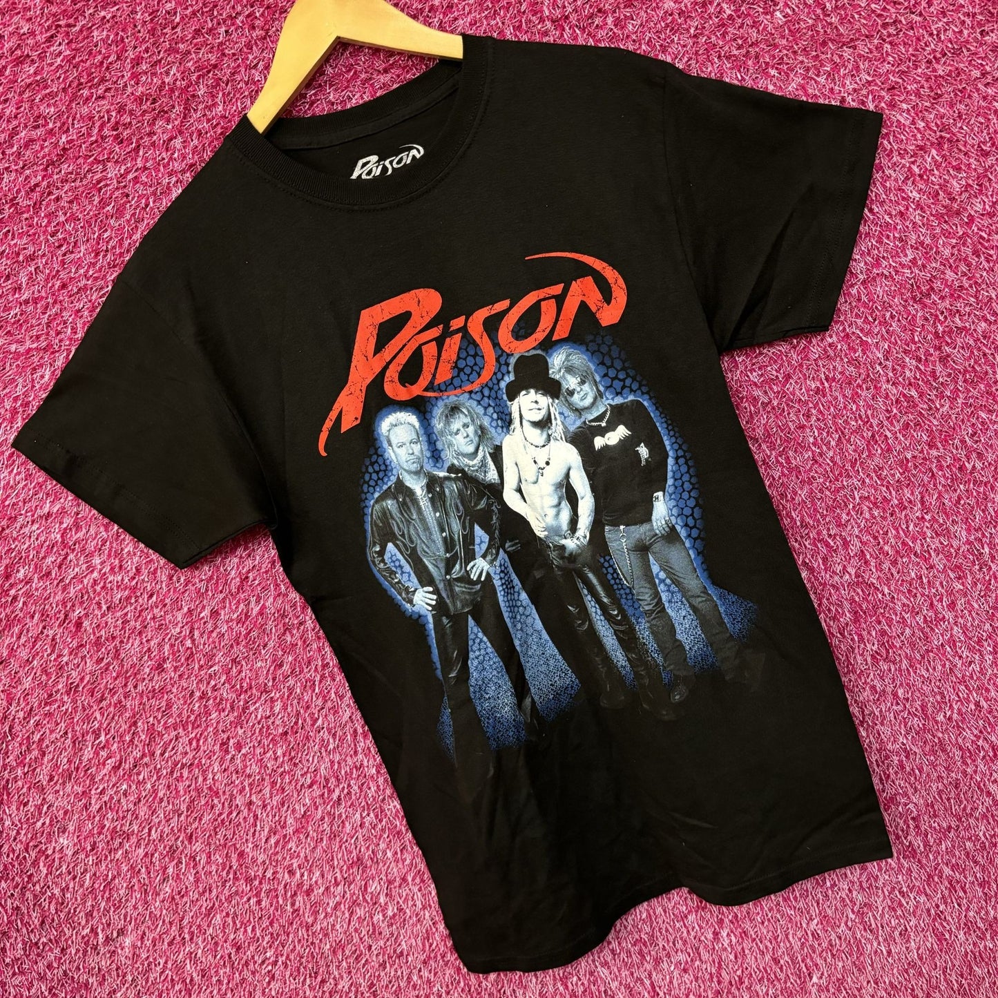 Poison Power to the People Heavy Metal Tee small