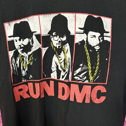 Run DMC Gold Donkey Ropes Raising Hell Rap Tee Small