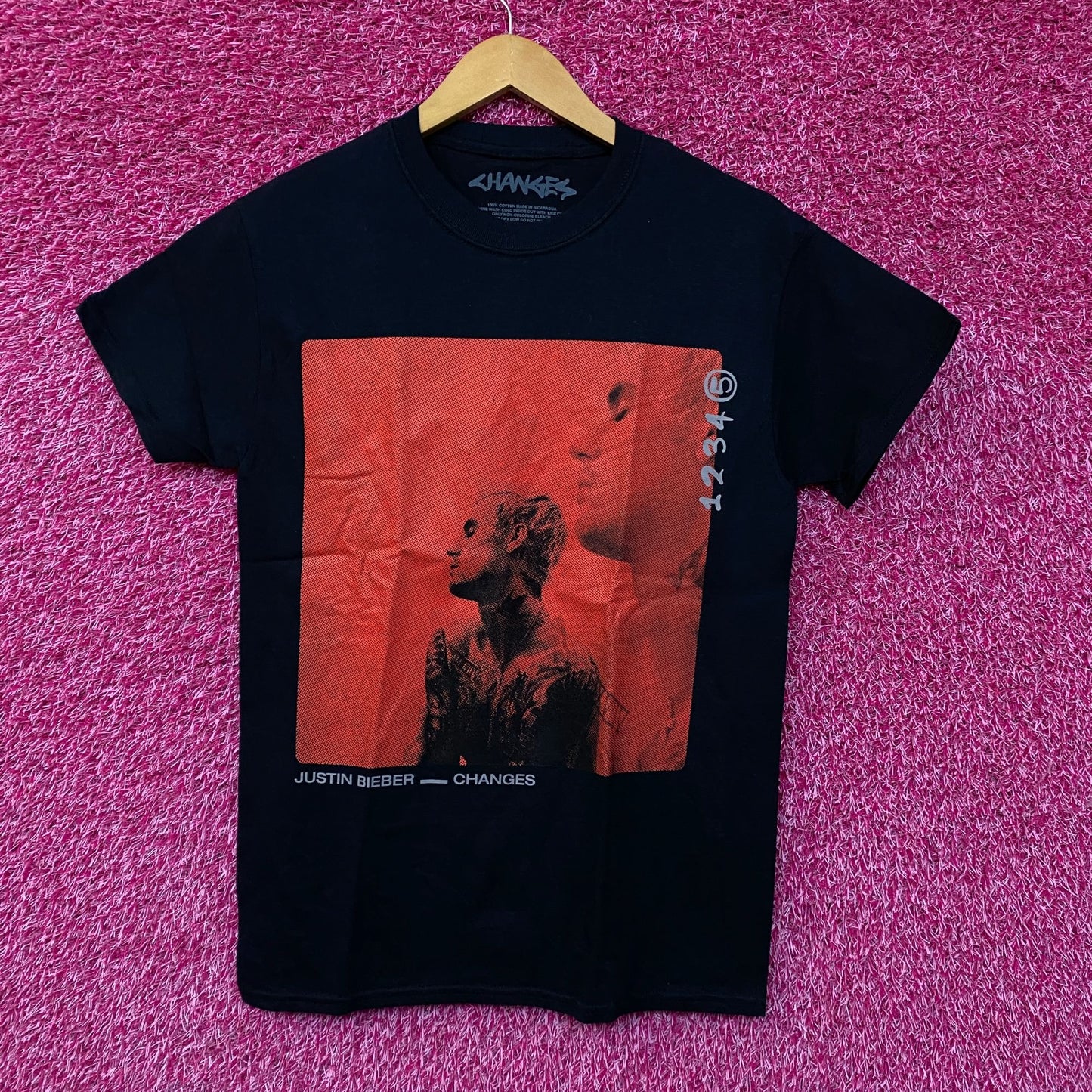 Justin Bieber Changes Album Cover Art Contemporary R&B Tee small