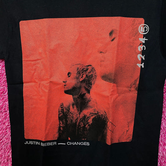 Justin Bieber Changes Album Cover Art Contemporary R&B Tee small