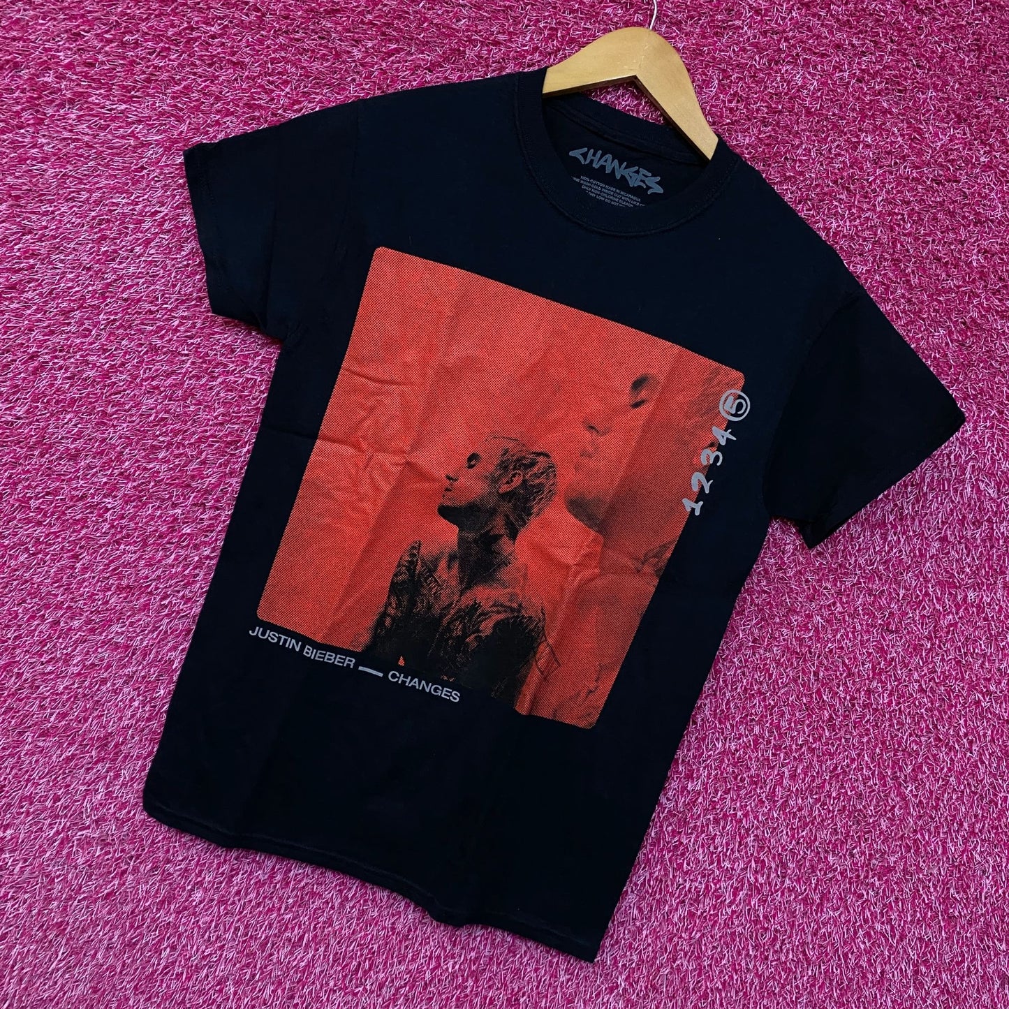 Justin Bieber Changes Album Cover Art Contemporary R&B Tee small