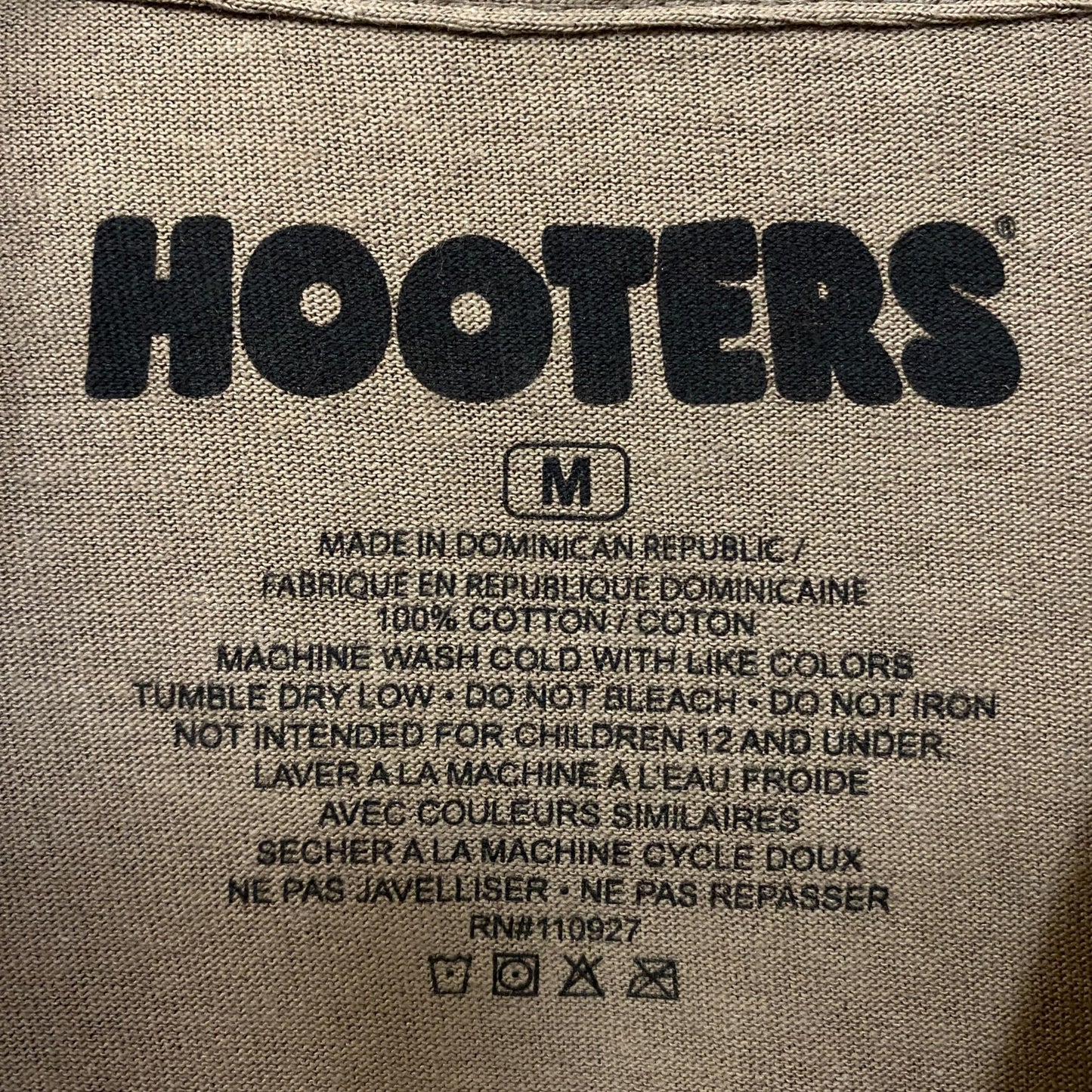 Hooters Daytona Beach Motorcycle Club T-Shirt Medium