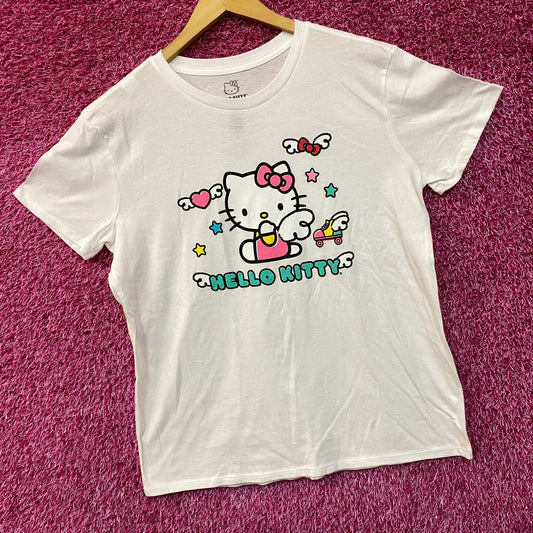 Sanrio Hello Kitty Angel Wings Graphic T-Shirt Small