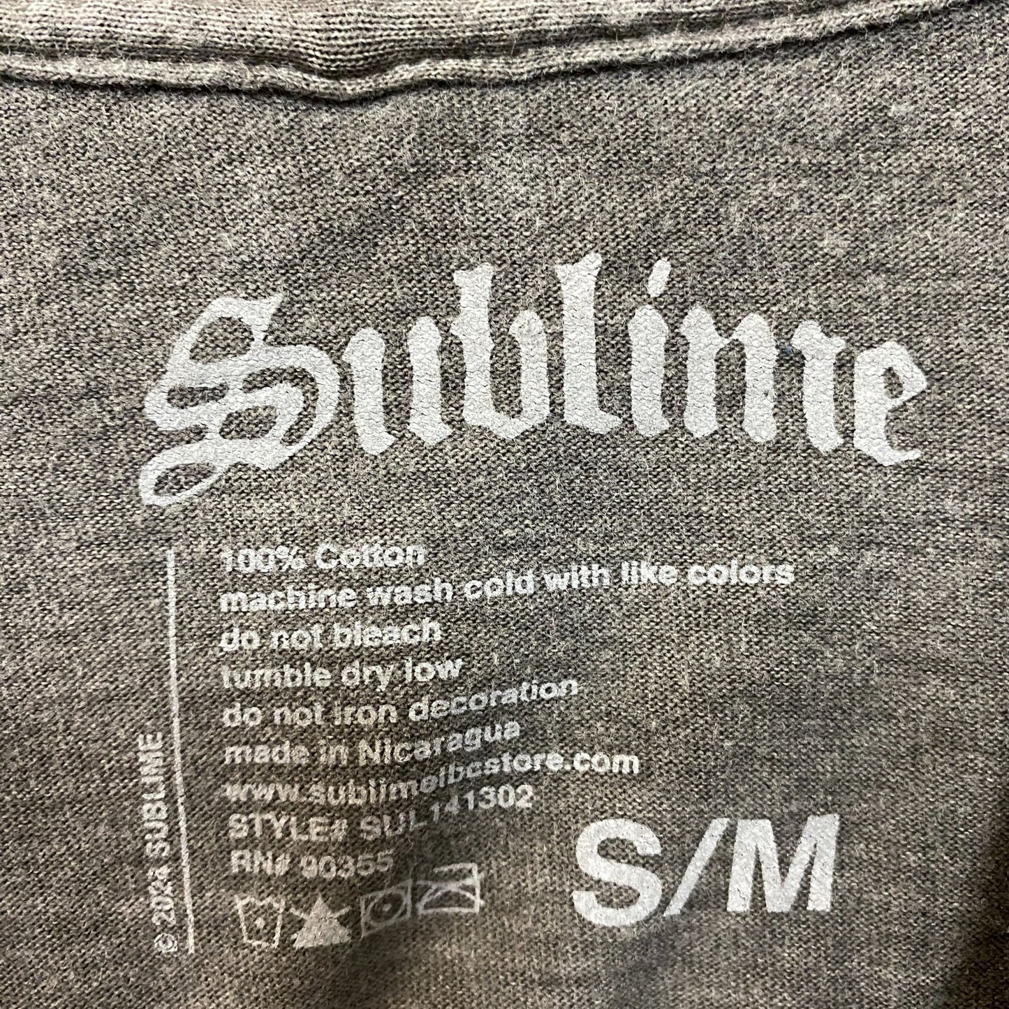 Sublime 40 Oz. To Freedom Sun Logo T-Shirt S/M
