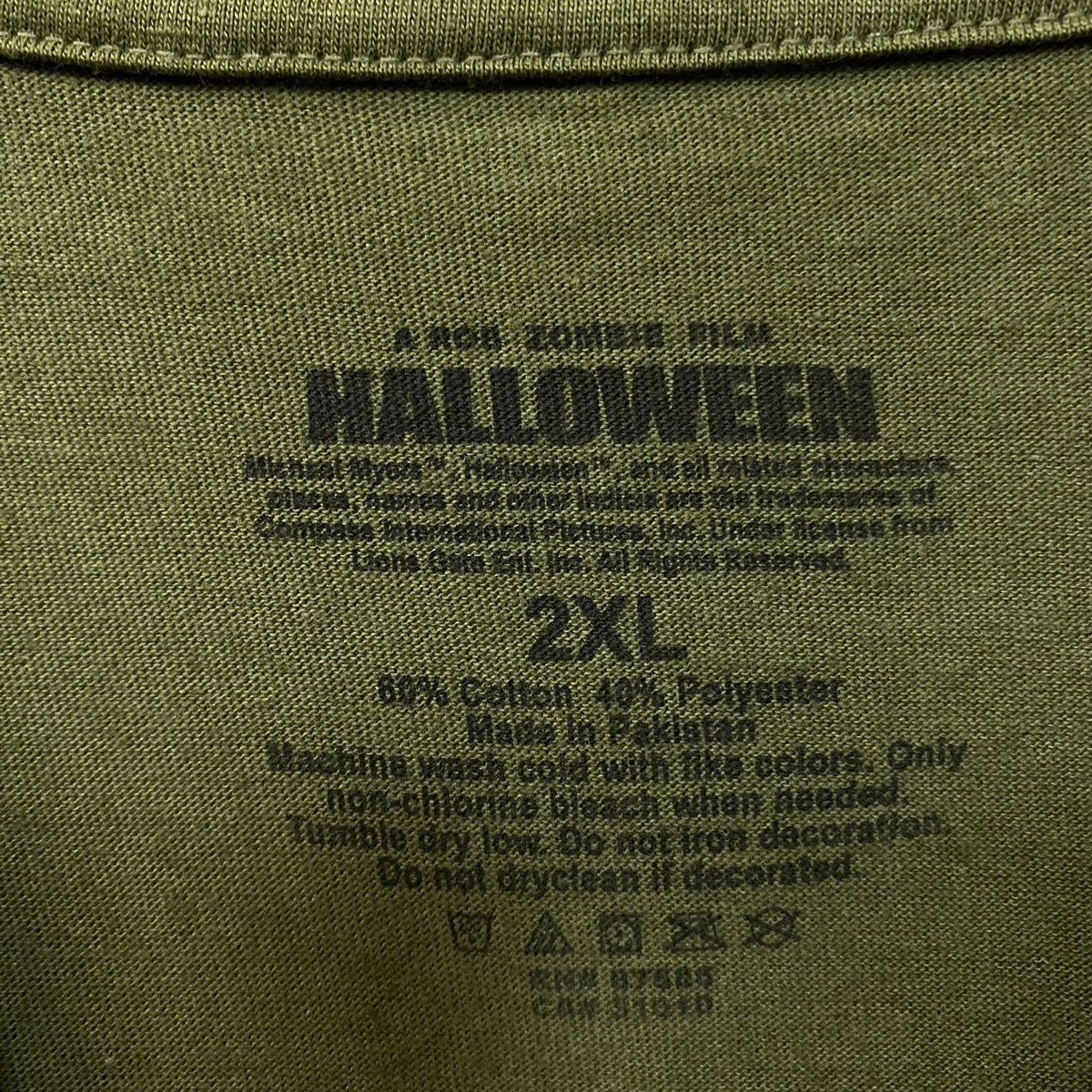 "The Bogeyman" Michael Myers Golf Halloween T-Shirt 2XL