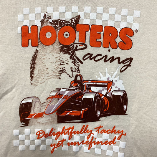 Hooters Racing Delightfully Tacky Yet Unrefined Crop Top 3XL