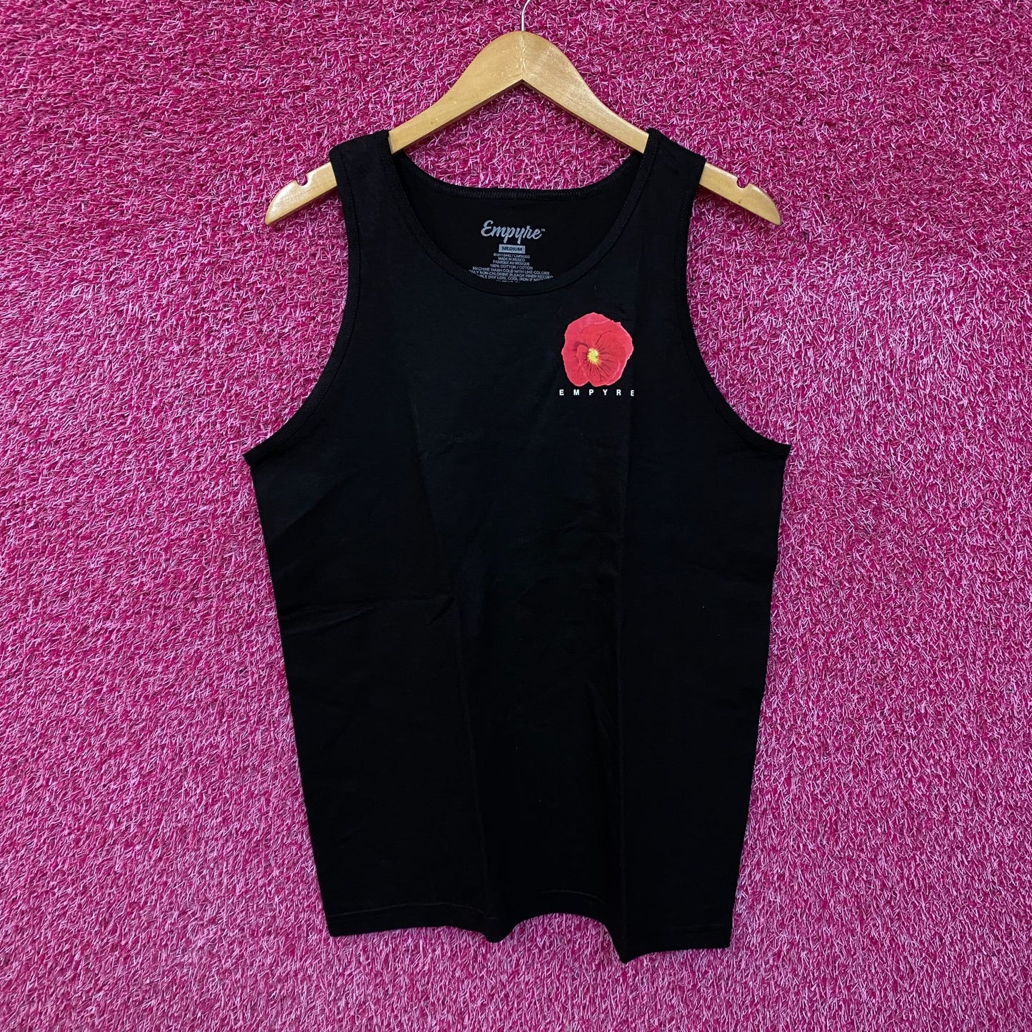 Empyre Poppy flower Whatever Tank Top size medium