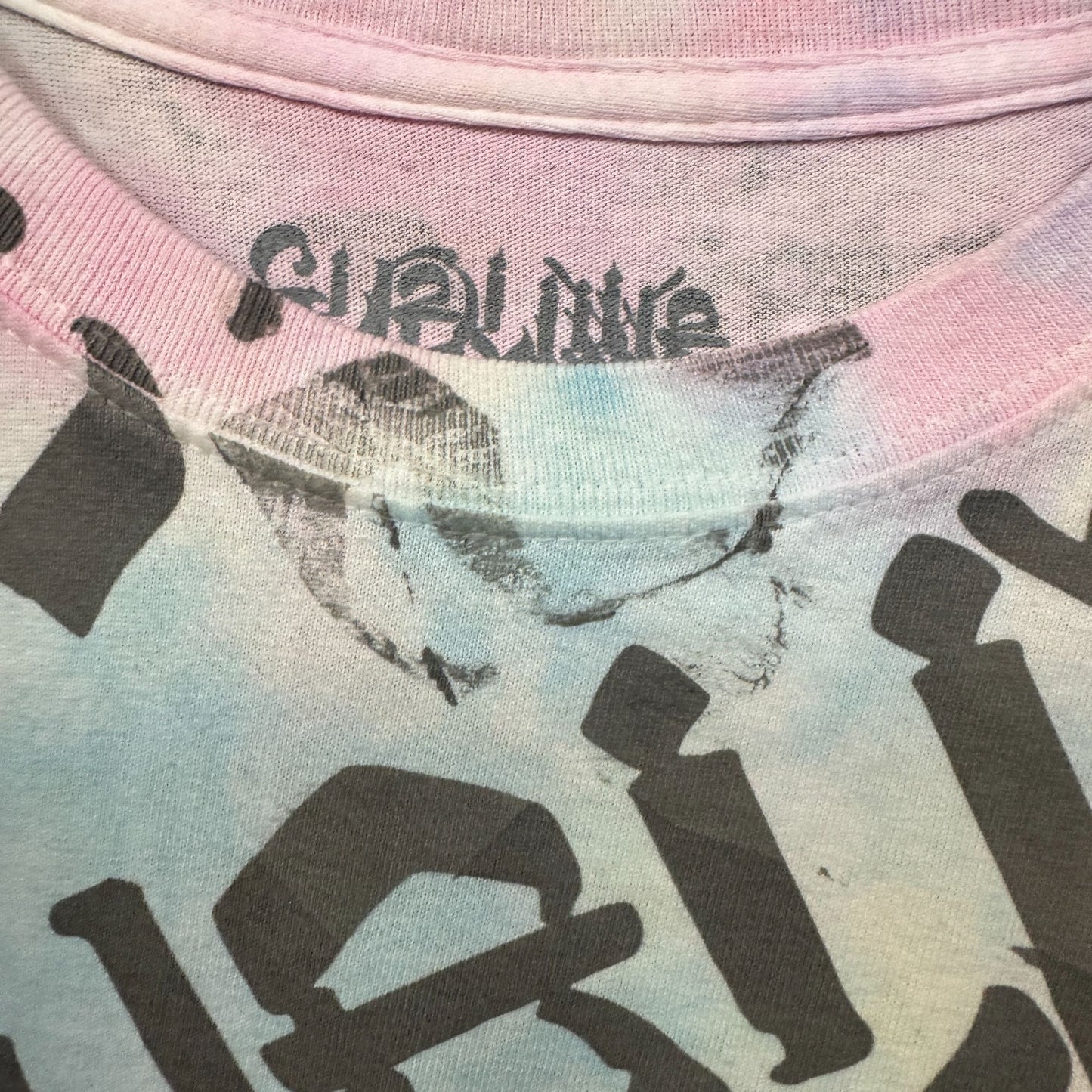 Sublime All Over Print Spell-Out Oversize Rock Tie Dye S/M