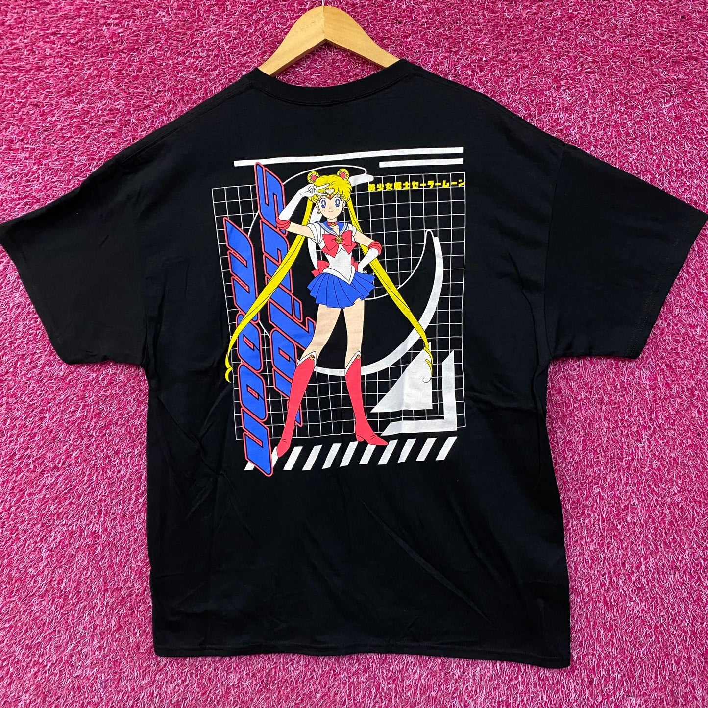 Sailor Moon Usagi Tsukino Double-Sided Anime T-Shirt XL
