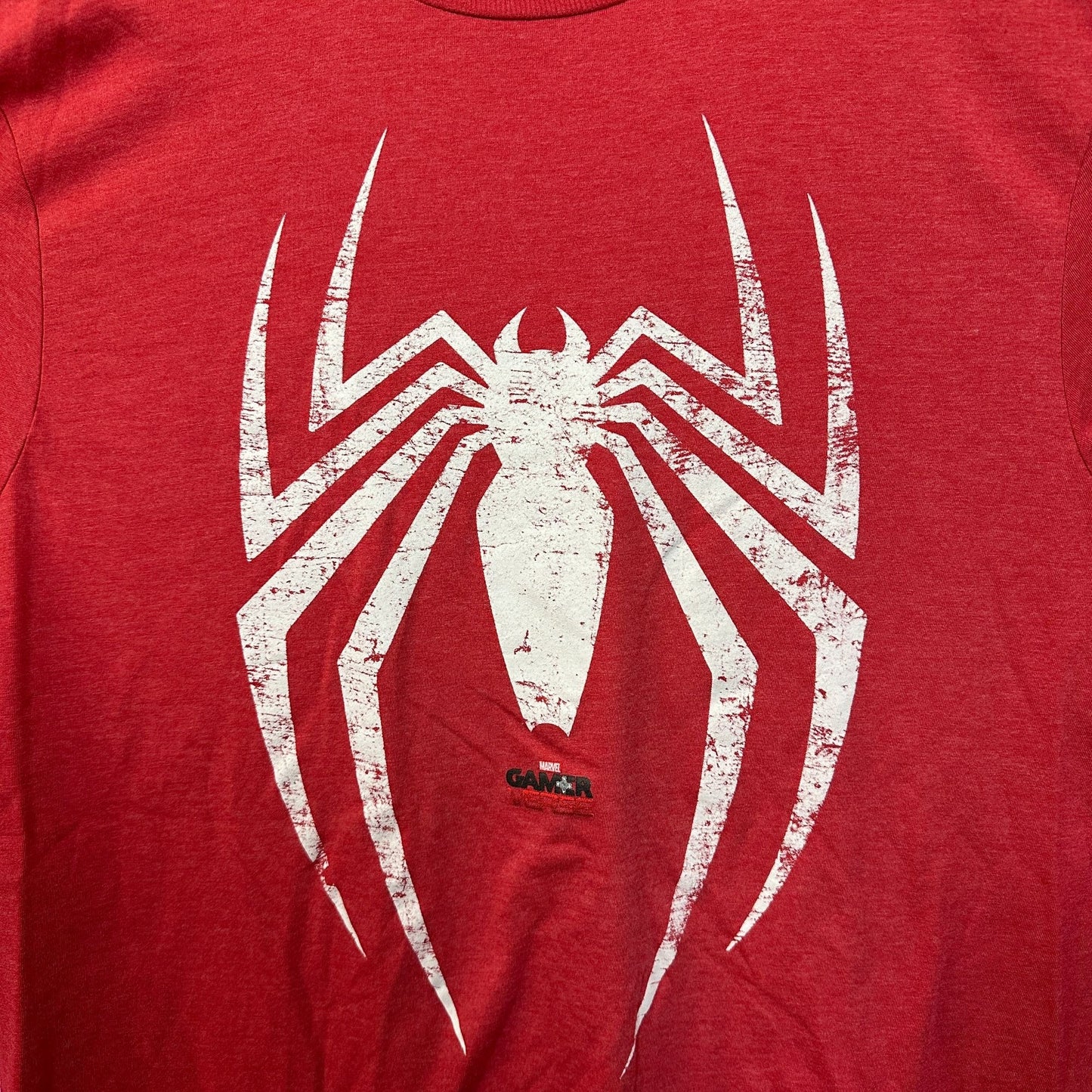 Spider-Man Symbol Oversized Marvel Sony Gamerverse Tee L