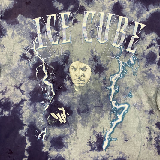 Ice Cube Death Certificate Lightning Rap Tie Dye XL