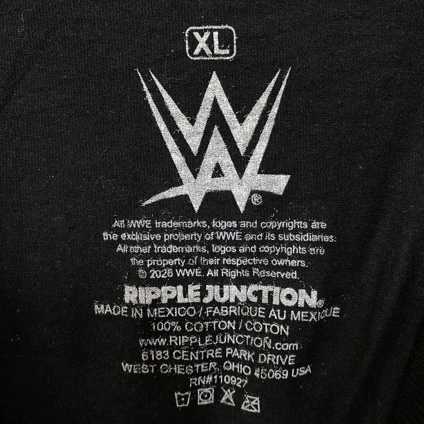 WWE Dwayne The Rock Johnson Tram Bring It T-Shirt XL