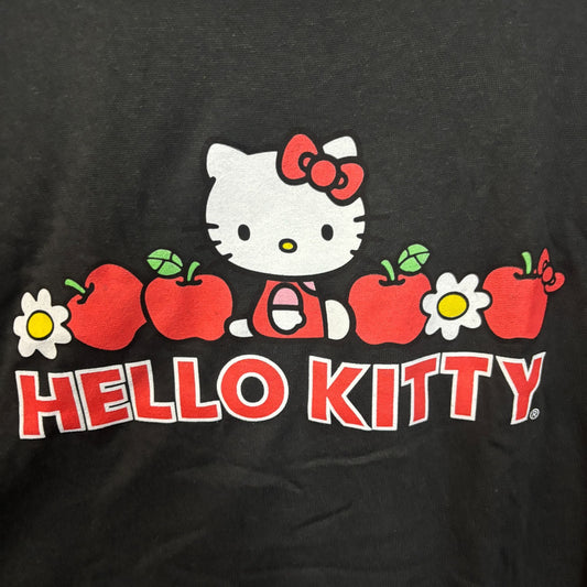 Hello Kitty Red Apples & Daisies Sanrio Kawaii Crewneck XL
