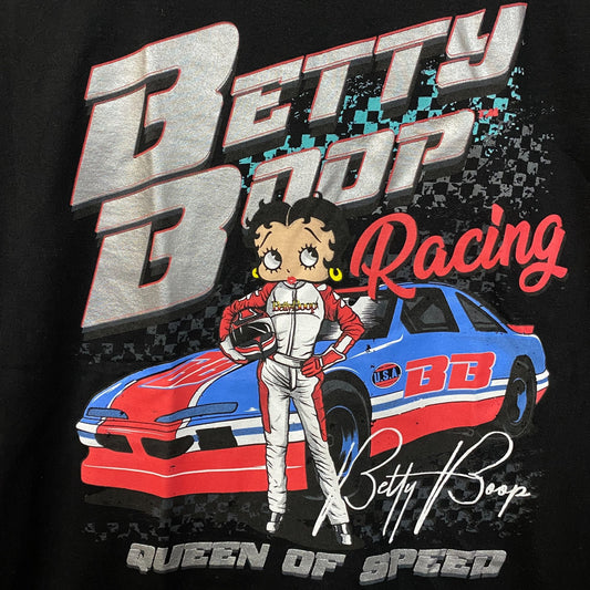 Betty Boop Racing Queen of Speed T-Shirt XL