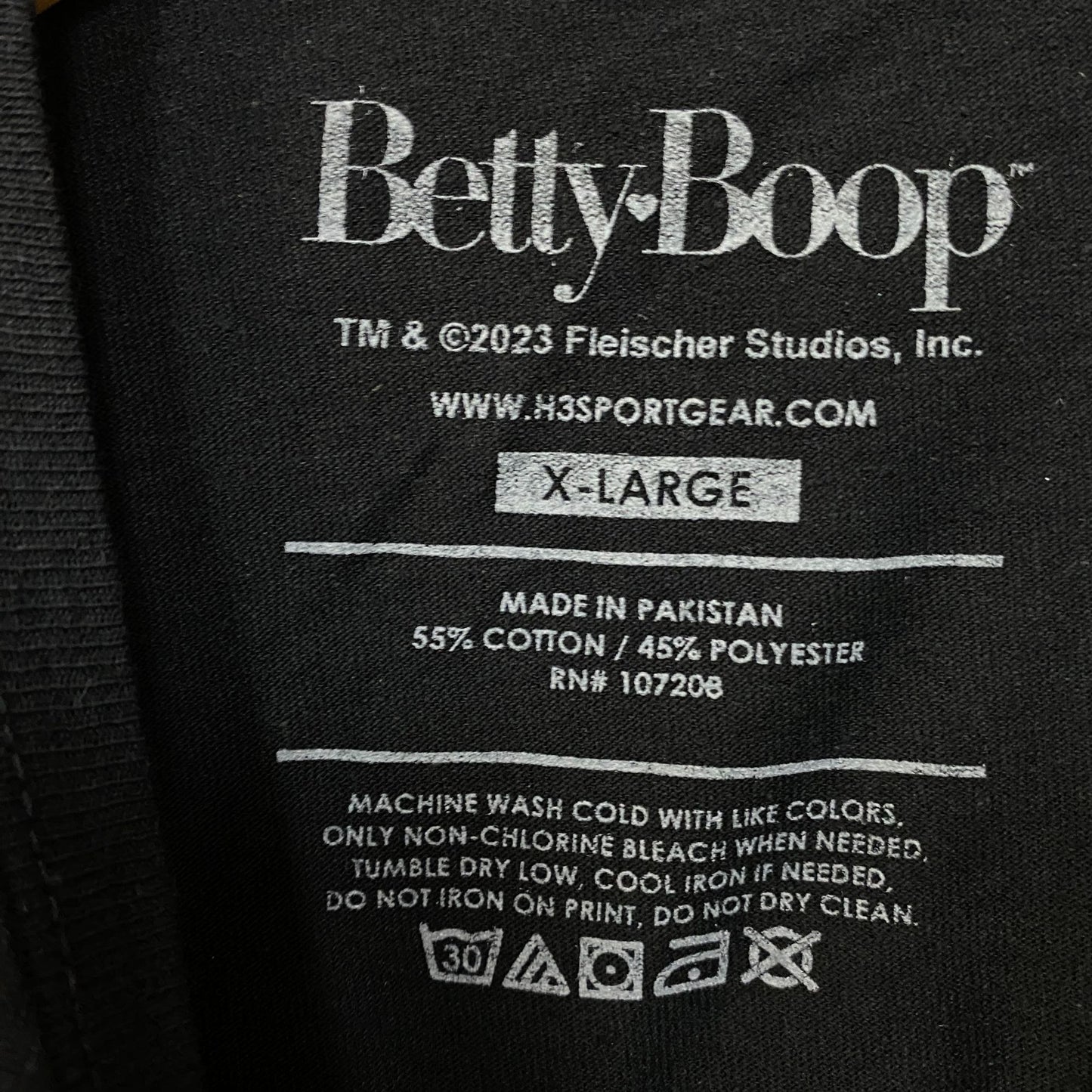 Betty Boop Racing Queen of Speed T-Shirt XL