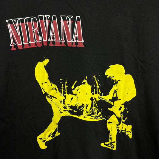 Nirvana Grunge Band Live Tshirt size Large