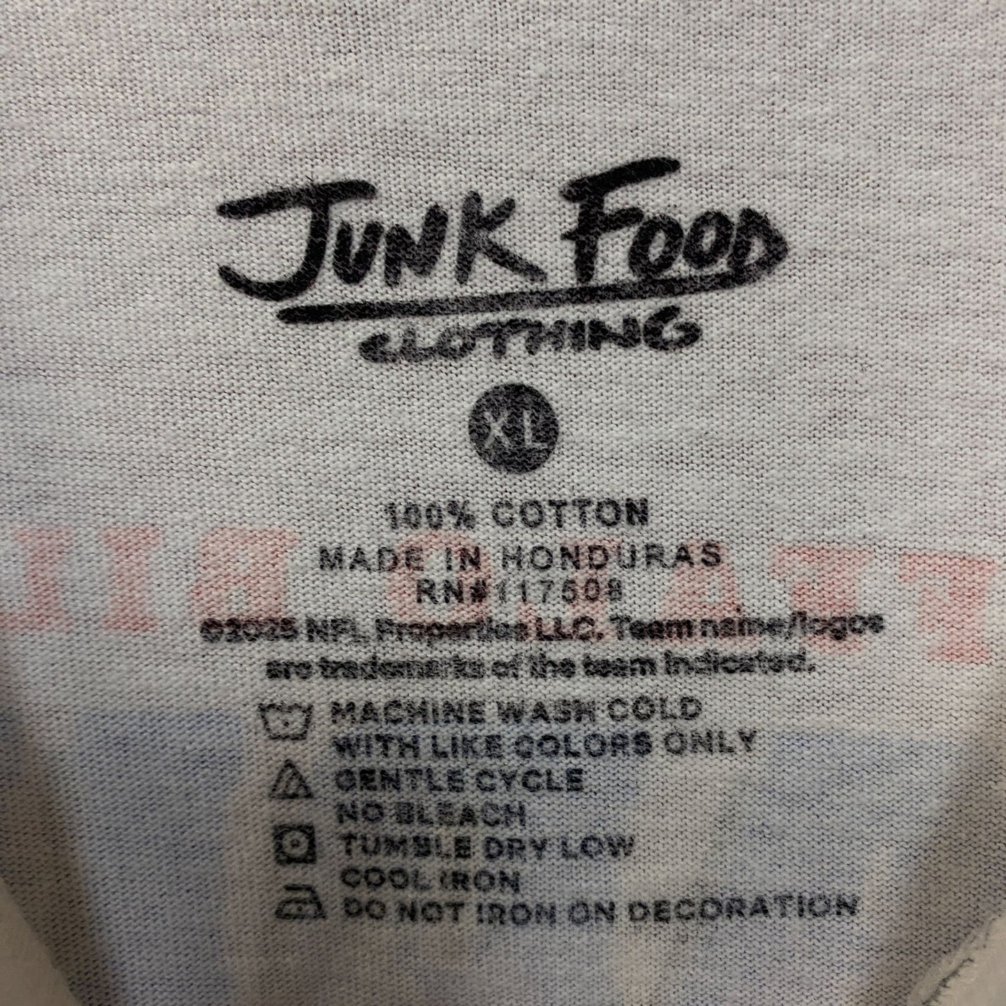 Junk Food Clothing Buffalo Bills Stadium Farewell Tour Graphic T-Shirt XL