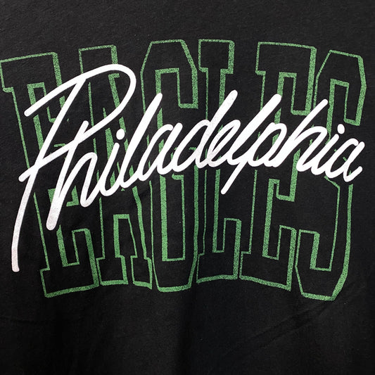 Junk Food Clothing Philadelphia Eagles Timeout Long Sleeve Crop Tee 2XL