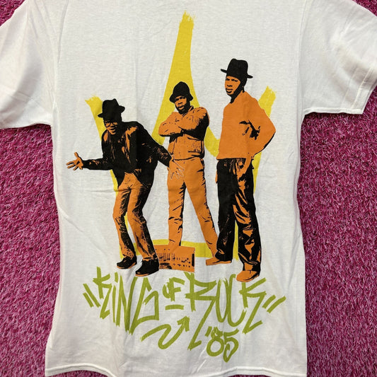 Run DMC King of Rock 85' Rap tee size small