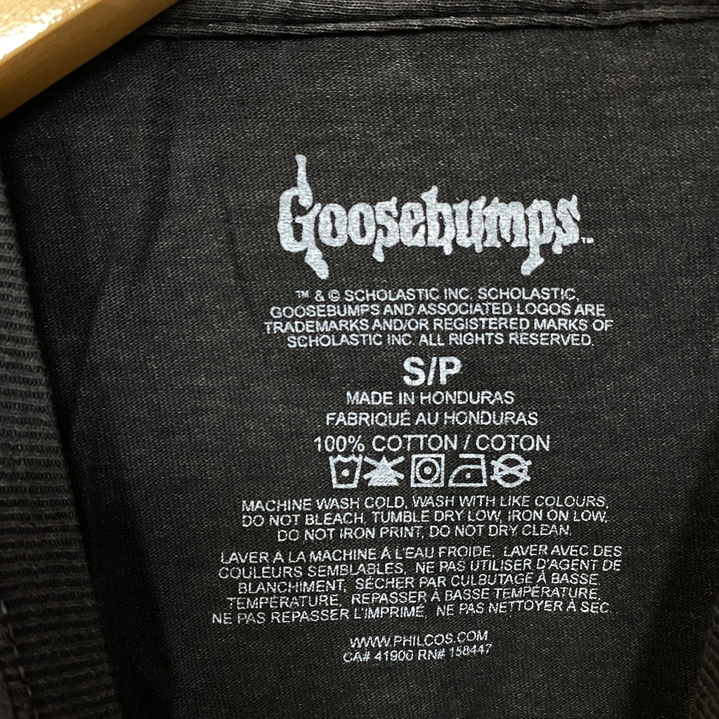 Goosebumps Stay Out Of The Basement Dr. Brewer's Clone Midriff T-Shirt Small