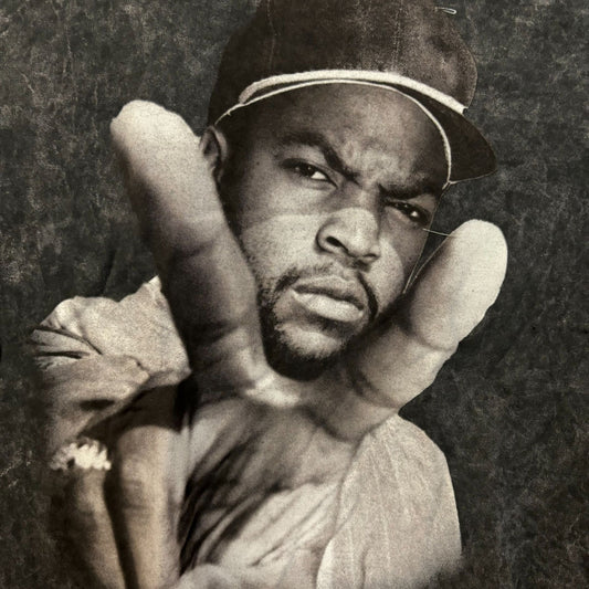 Ice Cube It Was a Good Day West Coast Rap Acid Wash Tee XL