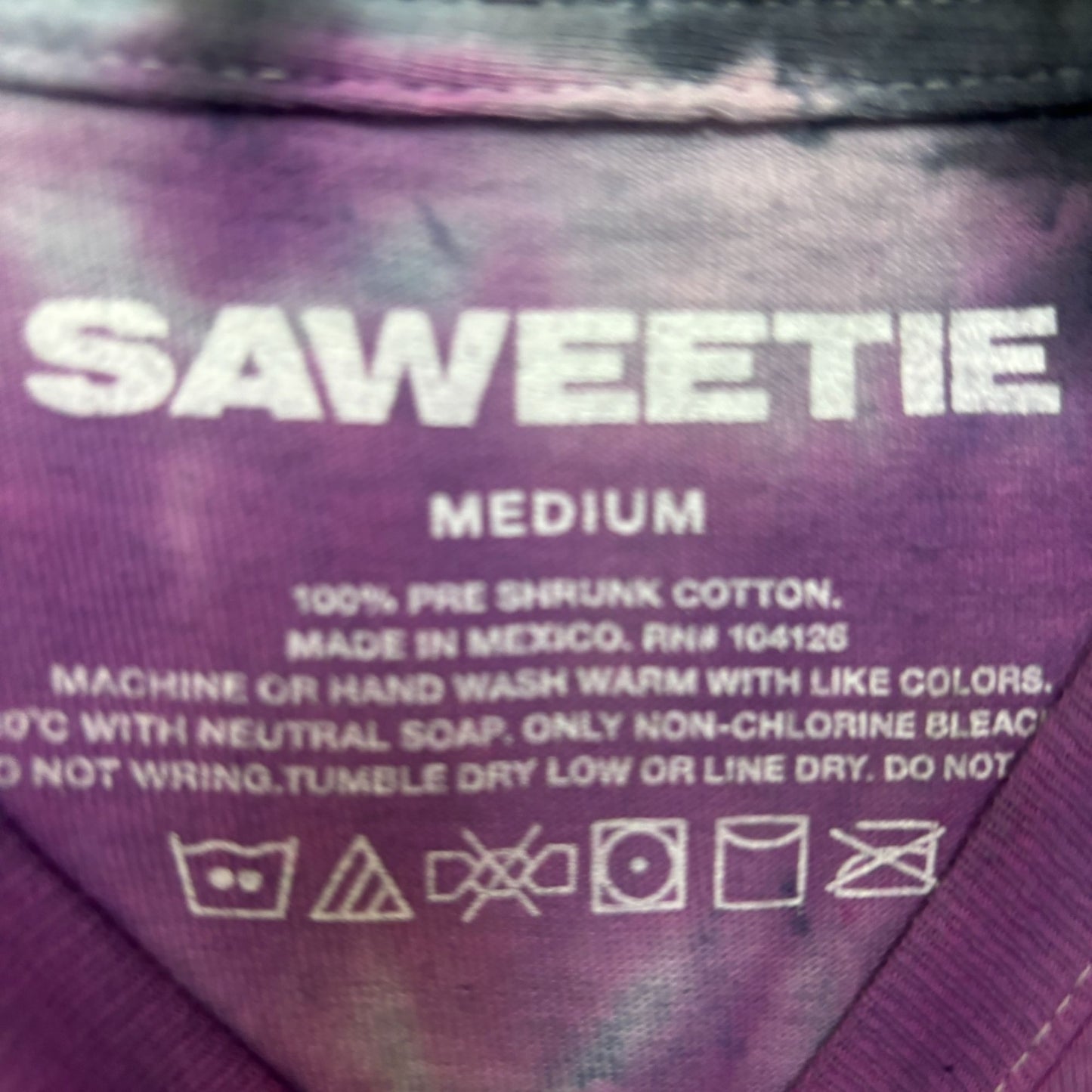 Sweetie High Maintenance Album Art Hip Hop Tie Dye M