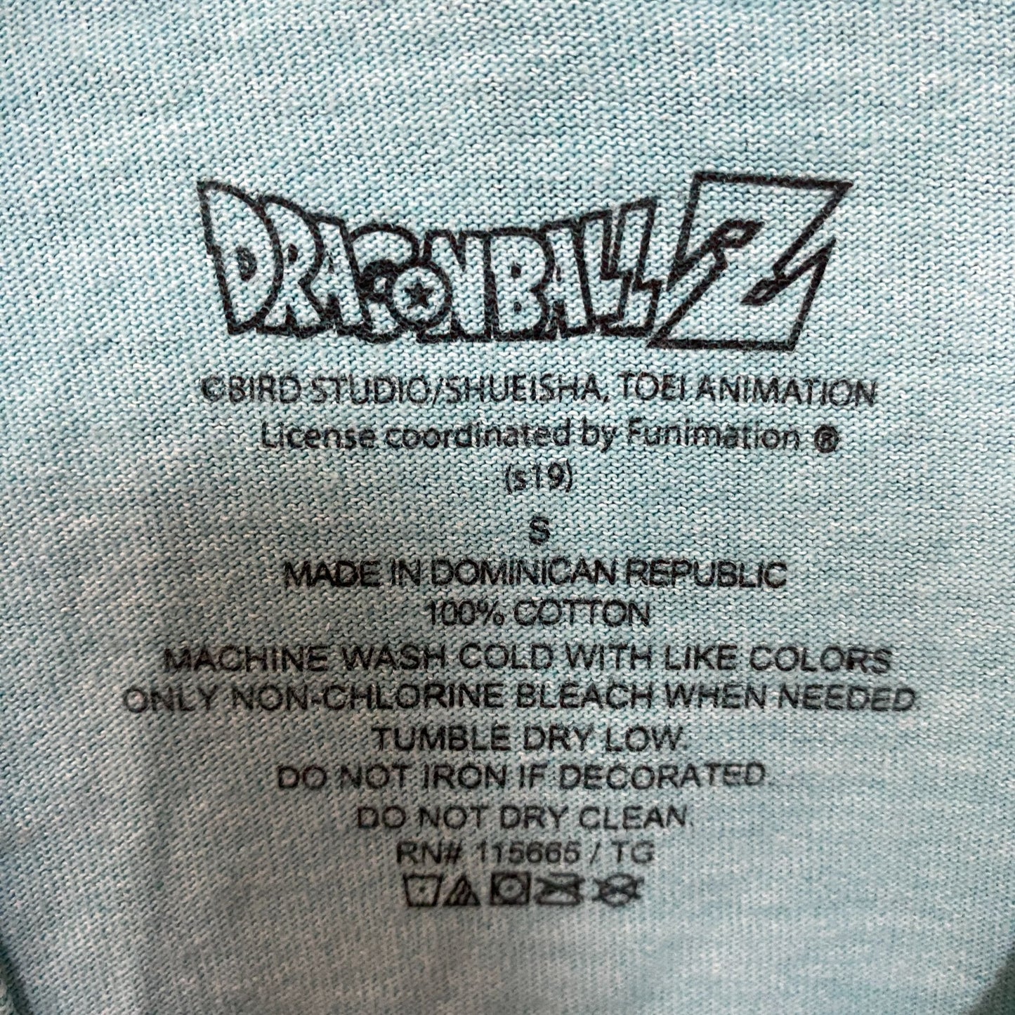 Dragon Ball Z Goku Family Graphic Design Anime Crop Top Small